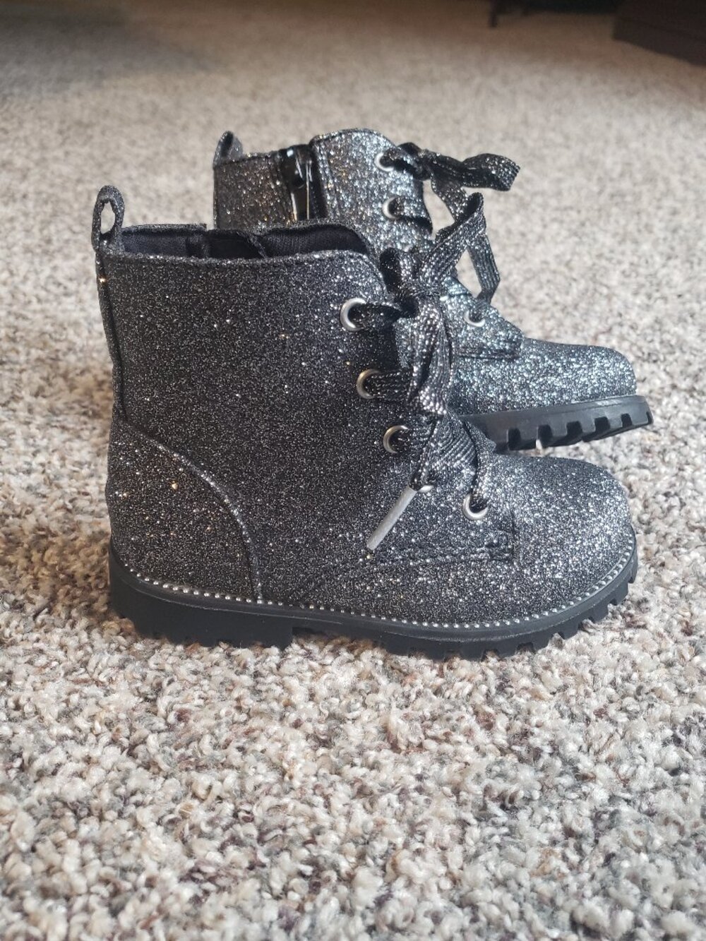 Rachel Zoe glitter boots